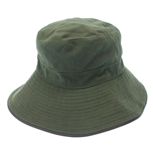 Very good condition◆Hermes hat bucket hat green size 57 HERMES [AFI21] 