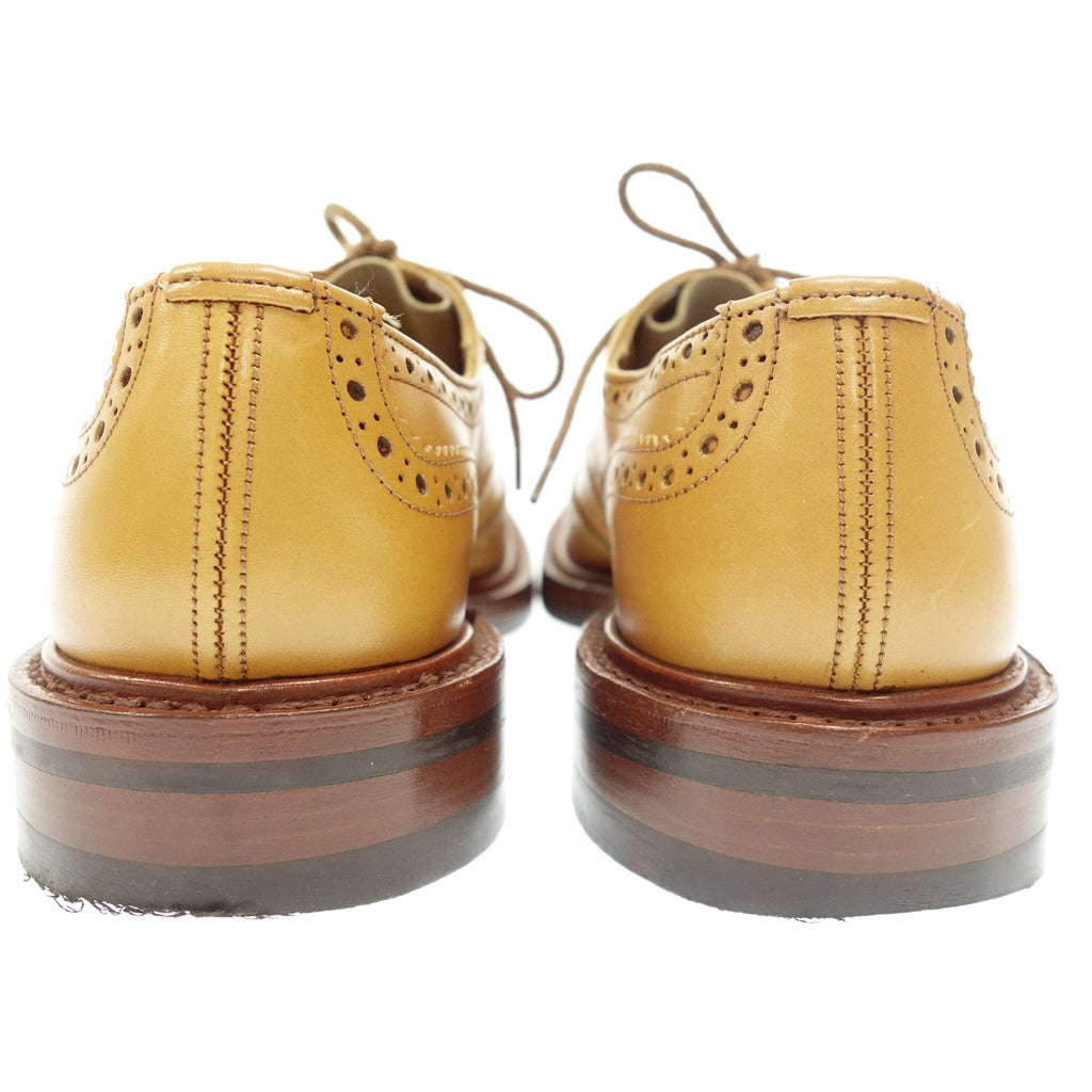 状况良好◆Tricker's 皮鞋 Wing Tip BOURTON Akon 男式 UK8.5 棕色 Tricker's [LA] 