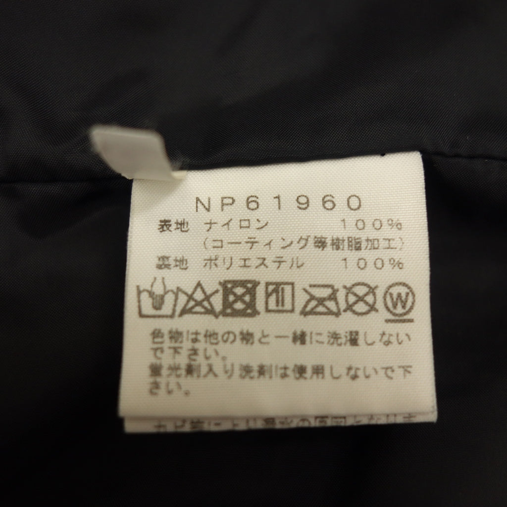 極美品◆ノースフェイス NP61960 マウンテンライトジャケット 総柄 メンズ ブラック×イエロー サイズL THE NORTH FACE【AFB53】