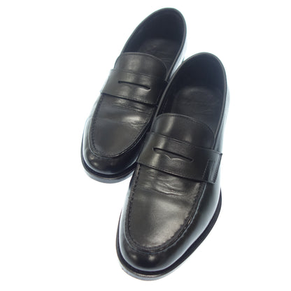 Very good condition ◆ Lo Spago SHIPS special order calf leather men's black size 40 115-93-0172 Lo Spago SHIPS [AFC4] 