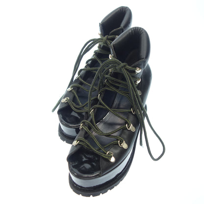 Sacai Leather Sandals Military Vibram Sole Women's Black 38 Sacai [AFC33] [Used] 