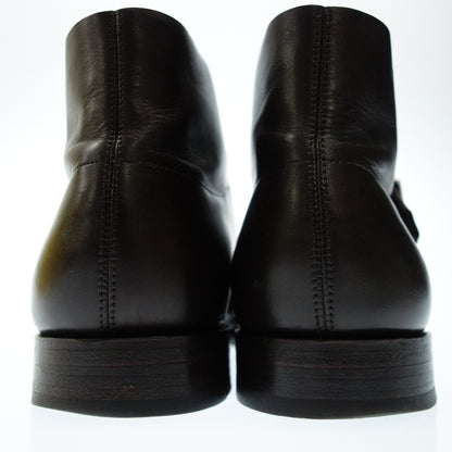 美品◆ジョンロブ ダブルモンクブーツ WILLIAMⅡBOOT メンズ ブラウン UK7E JOHN LOBB【LA】