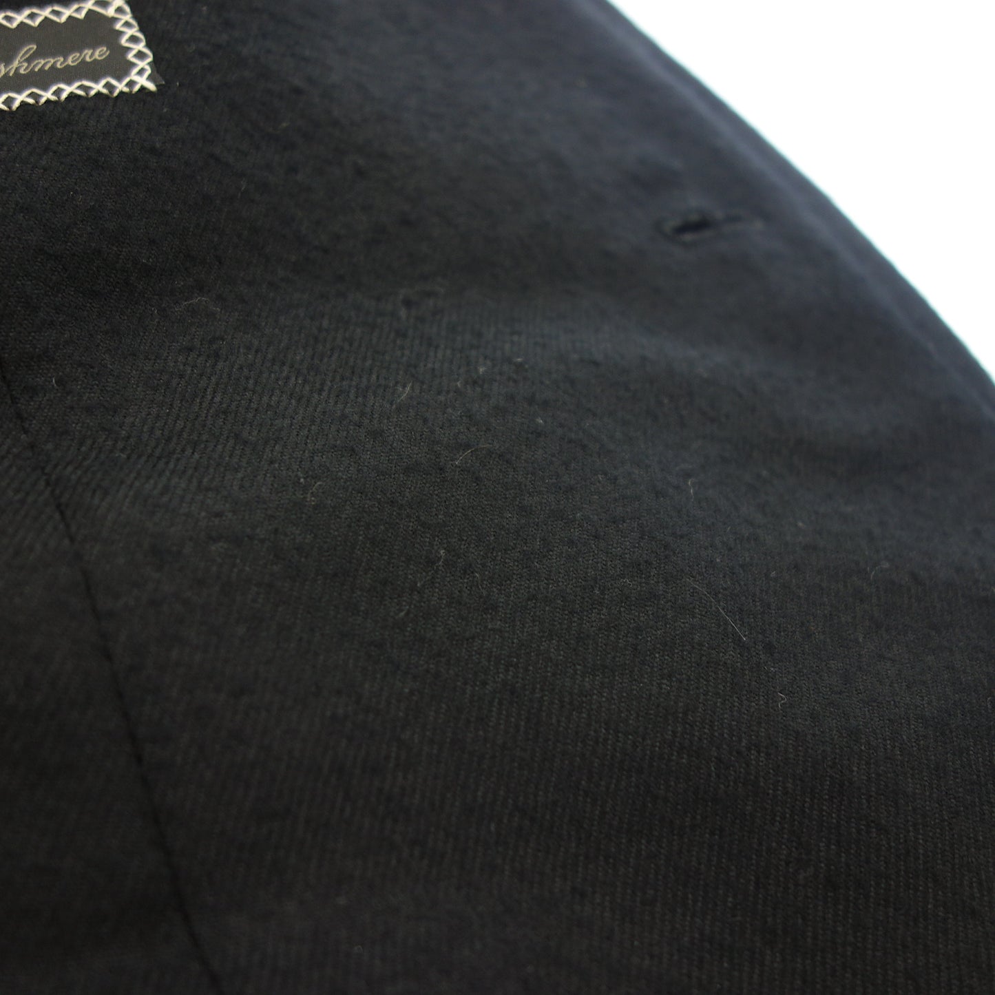 美品◆ブリオーニ 2Bジャケット ピュアカシミヤ PLUME サイズ記載なし メンズ 黒 Brioni【AFA9】