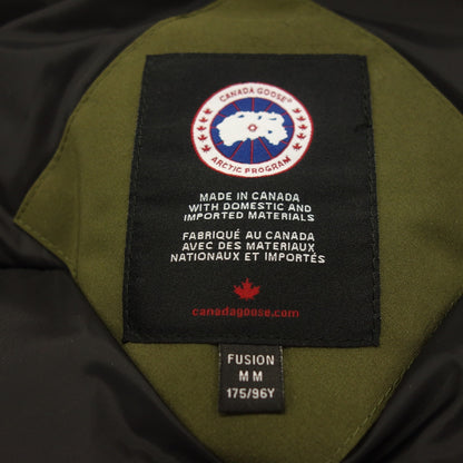 Very good condition◆Canada Goose Down Jacket 4567M Citadel Parka Men's Khaki Size M CANADA GOOSE CITADEL PARKA [AFA12] 