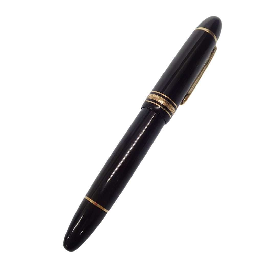 美品◆モンブラン 万年筆 マイスターシュテュック No.149 ペン先18K ドイツ製 ブラック MONTBLANC MEISTERSTUCK【AFI16】