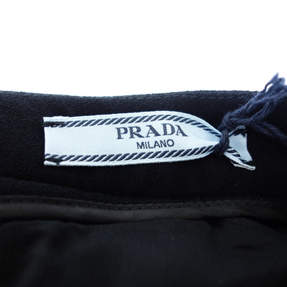 Prada pleated skirt 18SS black 36 [AFB54] 