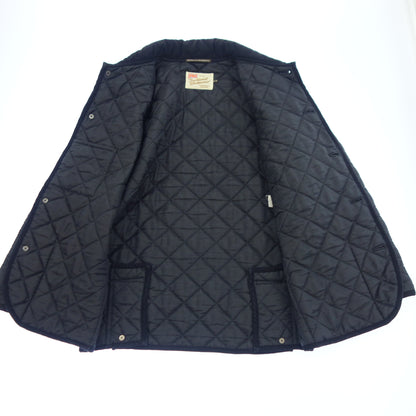 中古◆トラディショナル ウェザーウェア アウター キルティングジャケット メンズ サイズ40 ブラック系 Traditional Weatherwear【AFA18】