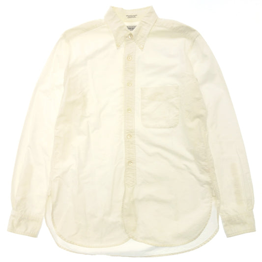 二手 ◆ Engineered Garments Workaday 纽扣衬衫长袖男式 S 白色 ENGINEERED GARMENTS [AFB48] 