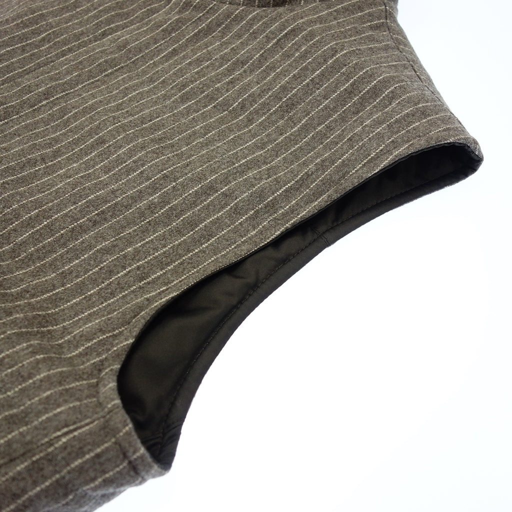 Good condition ◆ Ermenegildo Zegna Reversible Vest Wool Cashmere Nylon Men's Gray Size 46 Ermenegildo Zegna [AFB37] 