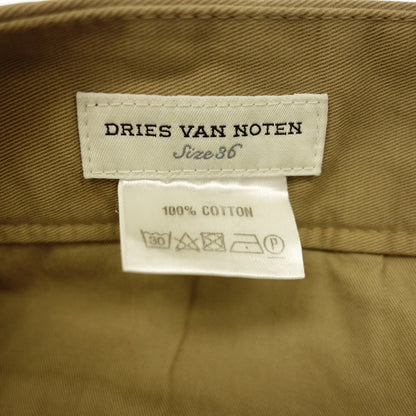 中古◆ドリスヴァンノッテン パンツ ワイドカーゴパンツ コットン メンズ サイズ36 ベージュ系  DRIES VAN NOTEN【AFB18】