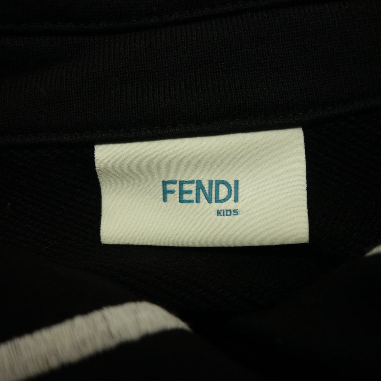 Used ◆Fendi Sailor Jacket Sweatshirt JFH130 Kids Black Size 12+ FENDI [AFB16] 