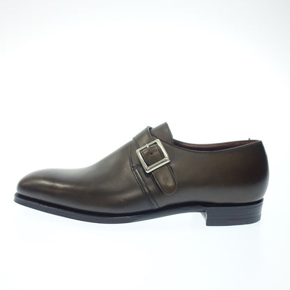 Crockett &amp; Jones Leather Shoes Single Monk Saville SAVILE4 Men's 5.5E Brown Crockett &amp; Jones [LA] 