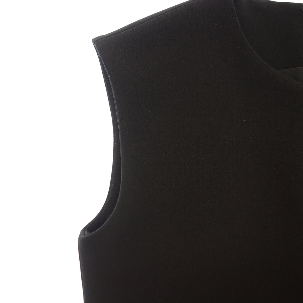 Very good condition ◆ Yoko Chan Sleeveless Dress Pearl Women's Black Size 38 YED-117-010 YOKO CHAN [AFB4] 