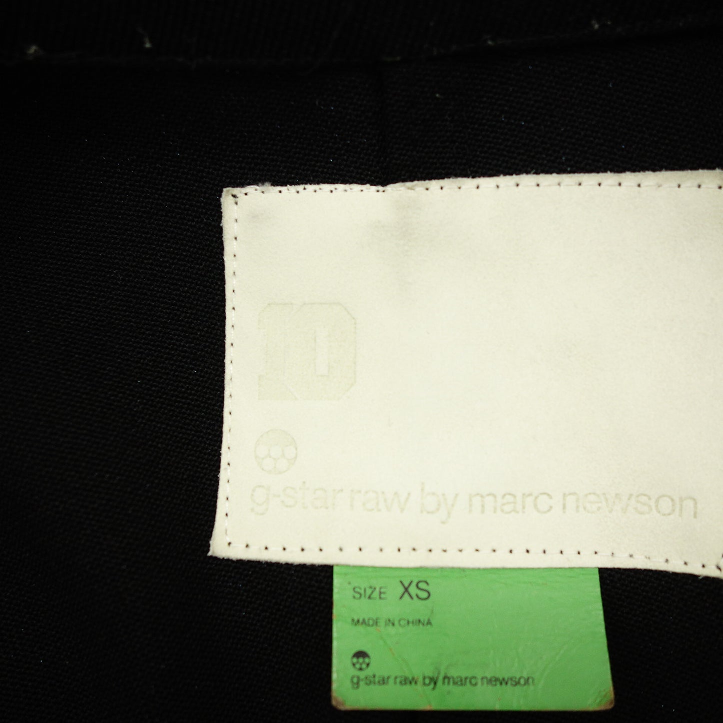 Very good condition◆G-STAR RAW 2B cotton jacket men's black XS size G-STAR RAW by Marc Newson [AFB12] 