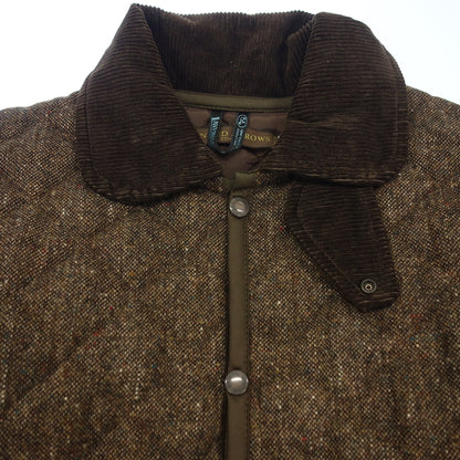 Good Condition◆United Arrows LAVENHAM Quilted Coat Wool Men's Brown Size 40 UNITED ARROWS LAVENHAM [AFA7] 