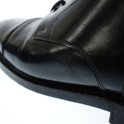 Good Condition◆Heinrich Dinkelacker Leather Shoes London Straight Tip Men's 8 Black HEINRICH DINKELACKER [AFD9] 