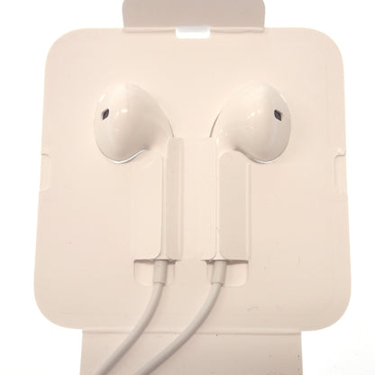 Like new◆Apple iPhone EarPods earphones Lightning genuine 2 piece set [AFI10] 