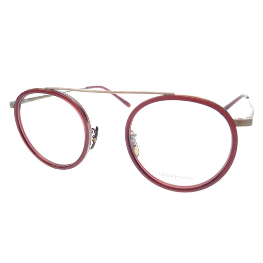 状况非常好 ◆OLIVER PEOPLES 眼镜 日期眼镜 MP-3-XL 红色系列带镜盒 OLIVER PEOPLES [AFI8] 