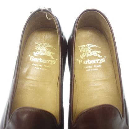 Like new ◆ Burberry's Leather Shoes Tassel Loafers Men's Size 26.5 Brown Burberry's [AFD2] 