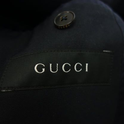 二手 Gucci 风衣大衣配腰带 295115 黑色 44 码男士 GUCCI [AFA8] 