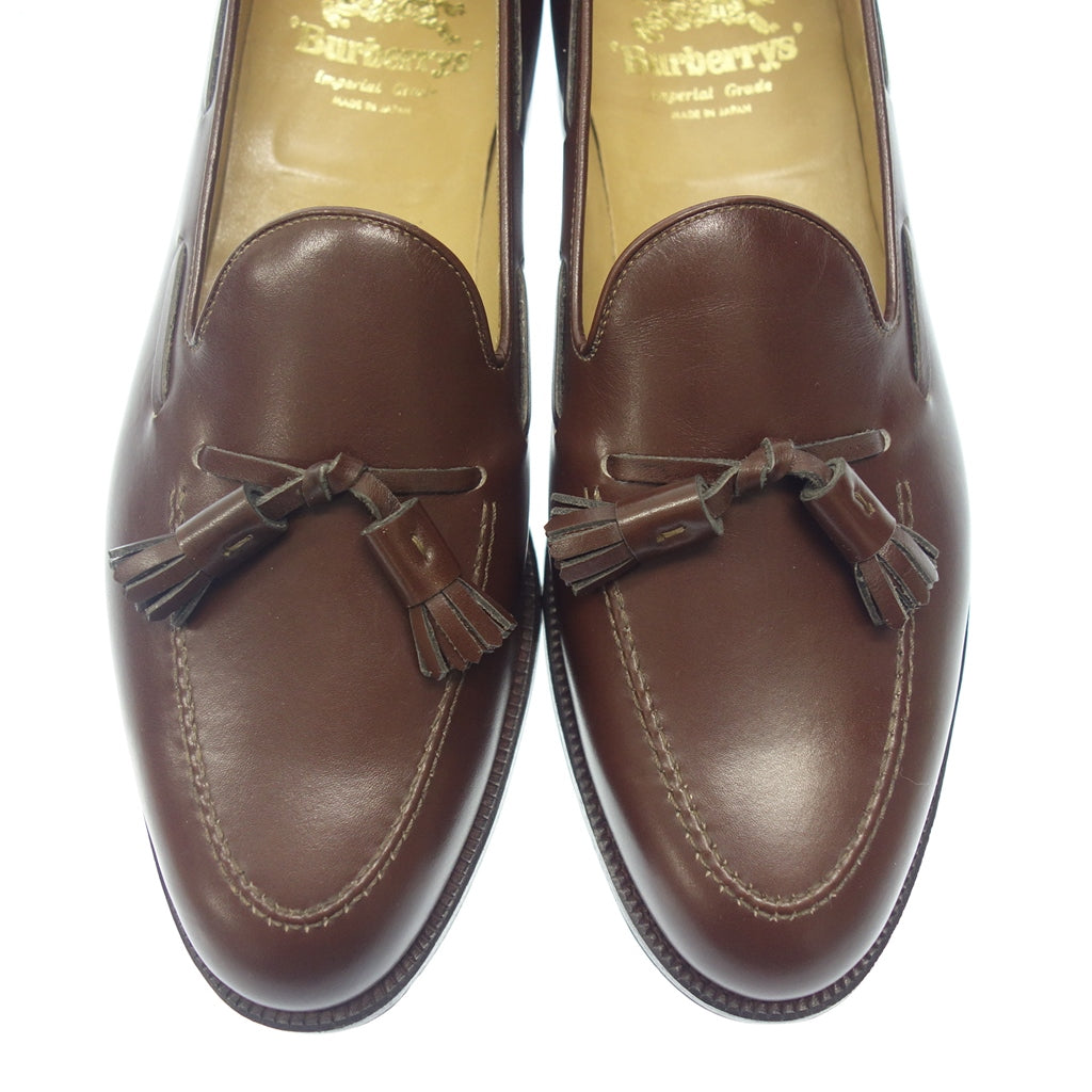 跟新品一样◆Burberry's 皮鞋 流苏乐福鞋 男式 26.5 码 棕色 Burberry's [AFD2] 