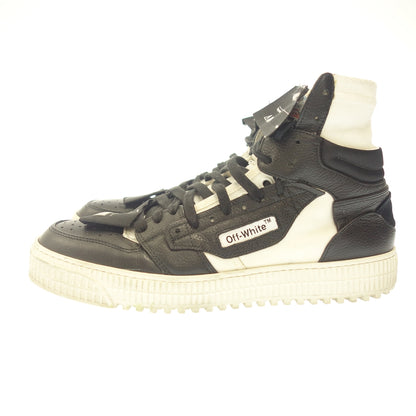 Used ◆ Off-white sneakers LOW 3.0 Men's size 41 Black OFF-WHITE [AFC1] 