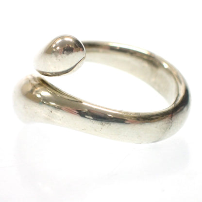 Used Tiffany ring teardrop SV925 silver size 10 Tiffany &amp; Co. [LA] 