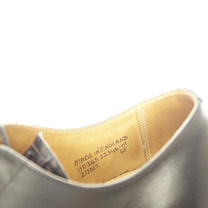 品相良好◆Grenson 皮鞋 London Straight Tip 22346 男式 6F 黑色 Grenson LONDON [AFC19] 