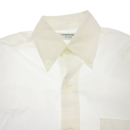 Used ◆ Thom Browne Long Sleeve Shirt Grosgrain Armband Oxford Button Down MWL150E Men's White THOM BROWNE [AFB32] 