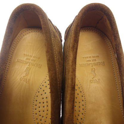 Unused ◆Polo Ralph Lauren Loafers Suede Men's Brown Size 9.5 POLO RALPH LAUREN [AFC36] 