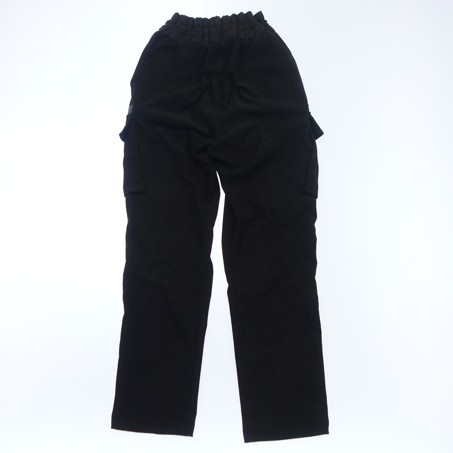 Very good condition ◆ SUPER THANKS Sideline Cargo Pants Elastic Waist Men's Size L Black SUPER THANKS [AFB44] 