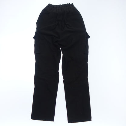 Very good condition ◆ SUPER THANKS Sideline Cargo Pants Elastic Waist Men's Size L Black SUPER THANKS [AFB44] 