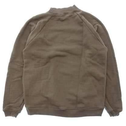 Loupe Oversized Sweatshirt Sweatshirt Mock Neck Cotton Men's Size 33 Brown LOOPÊ [AFB30] [Used] 