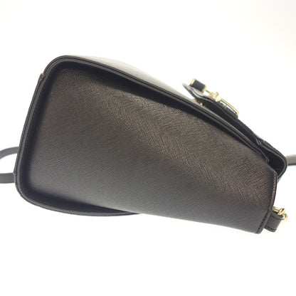 Good condition ◆ Samantha Vega shoulder bag 2way hand black SAMANTHAVEGA [AFE5] 