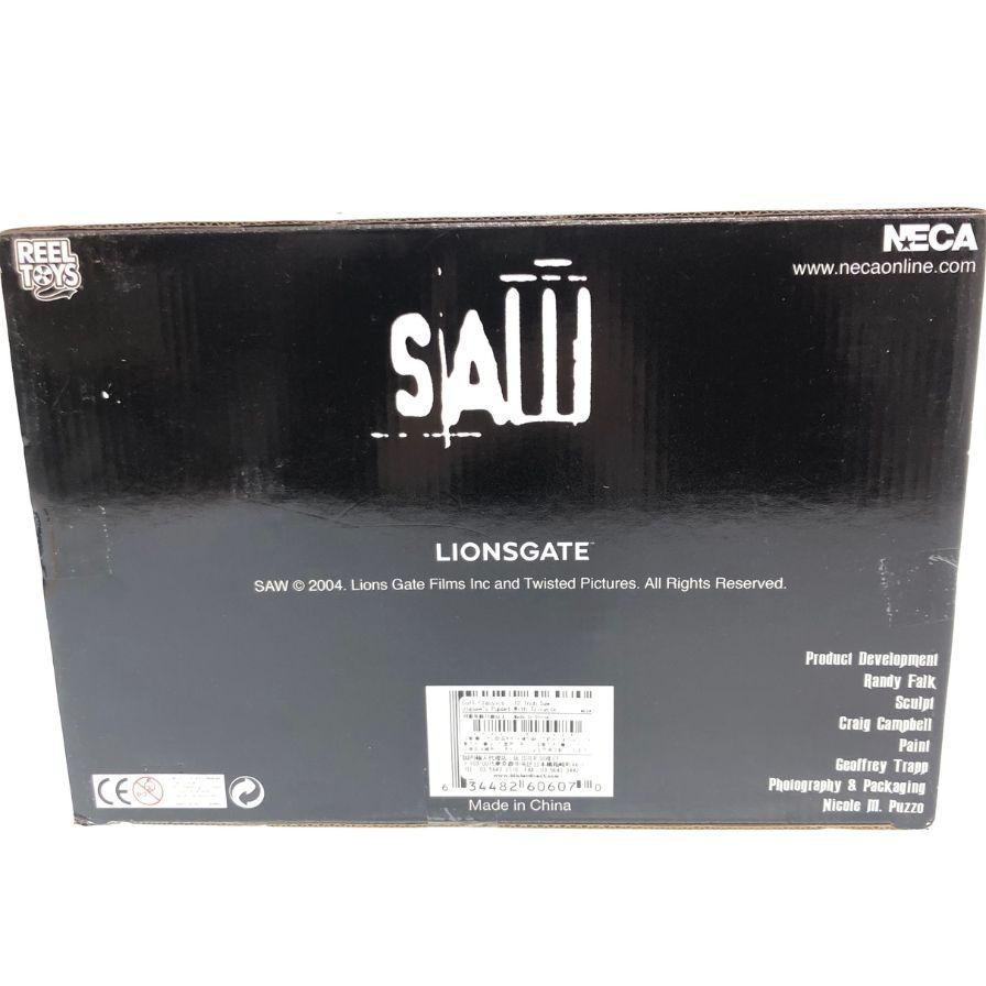 リールトイズ フィギュア NECA SAW 12インチ Push Button Sound