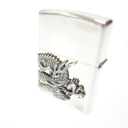 二手 ◆Zippo 龙神 银 No.0439 2006 年制造 ZIPPO [AFI13] 