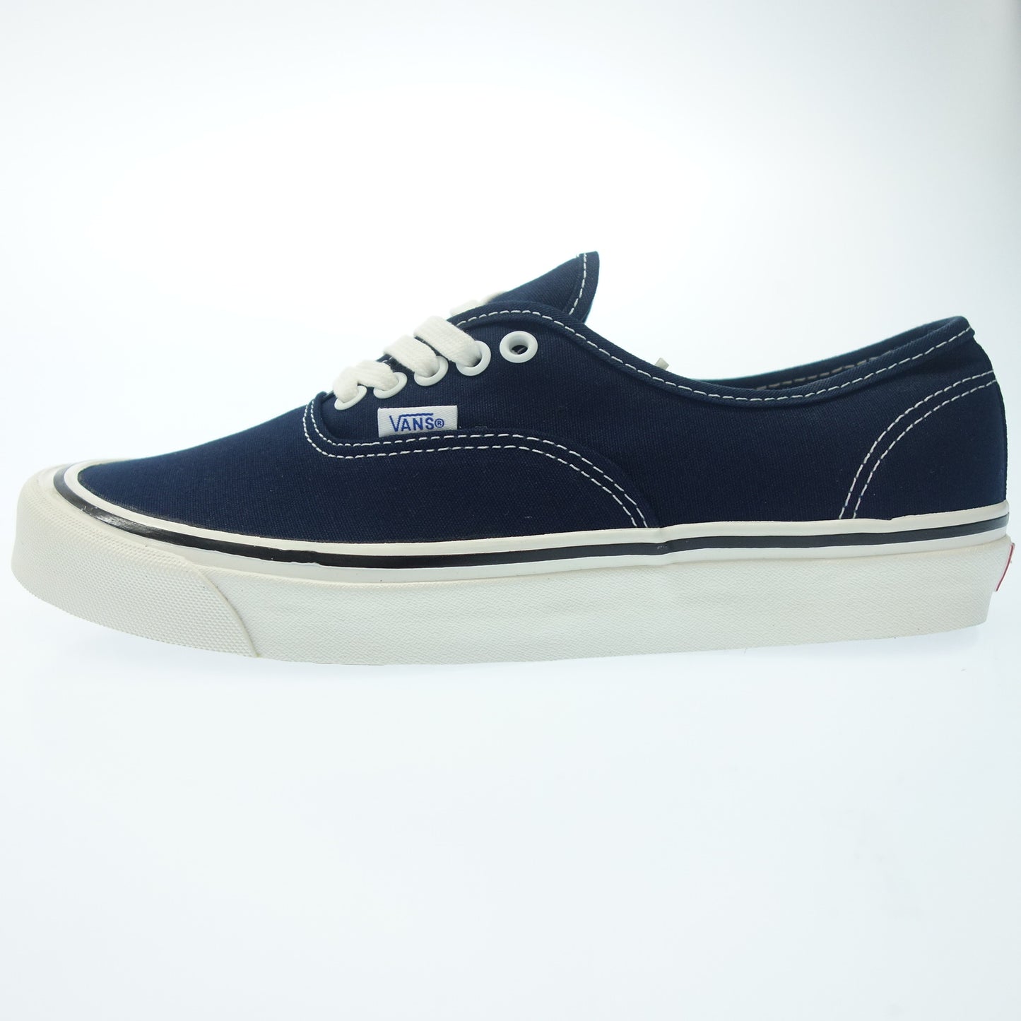 極美品◆バンズ スニーカー オーセンティック 44 DX メンズ 27.5 紺 VANS AUTHENTIC【AFD4】