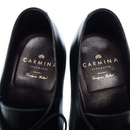 Good Condition◆Carmina Brogue Shoes 80602 Men's Black Size 7.5 With Shoe Tree CARMINA [AFC1] 