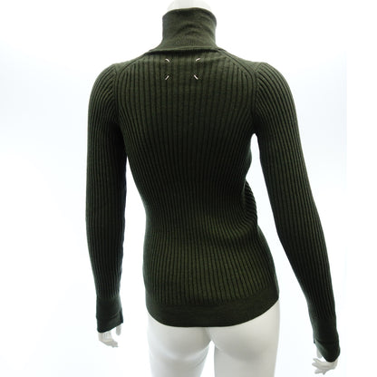 Maison Margiela 针织毛衣高领罗纹针织女式绿色 XS Maison Margiela [AFB29] [二手] 