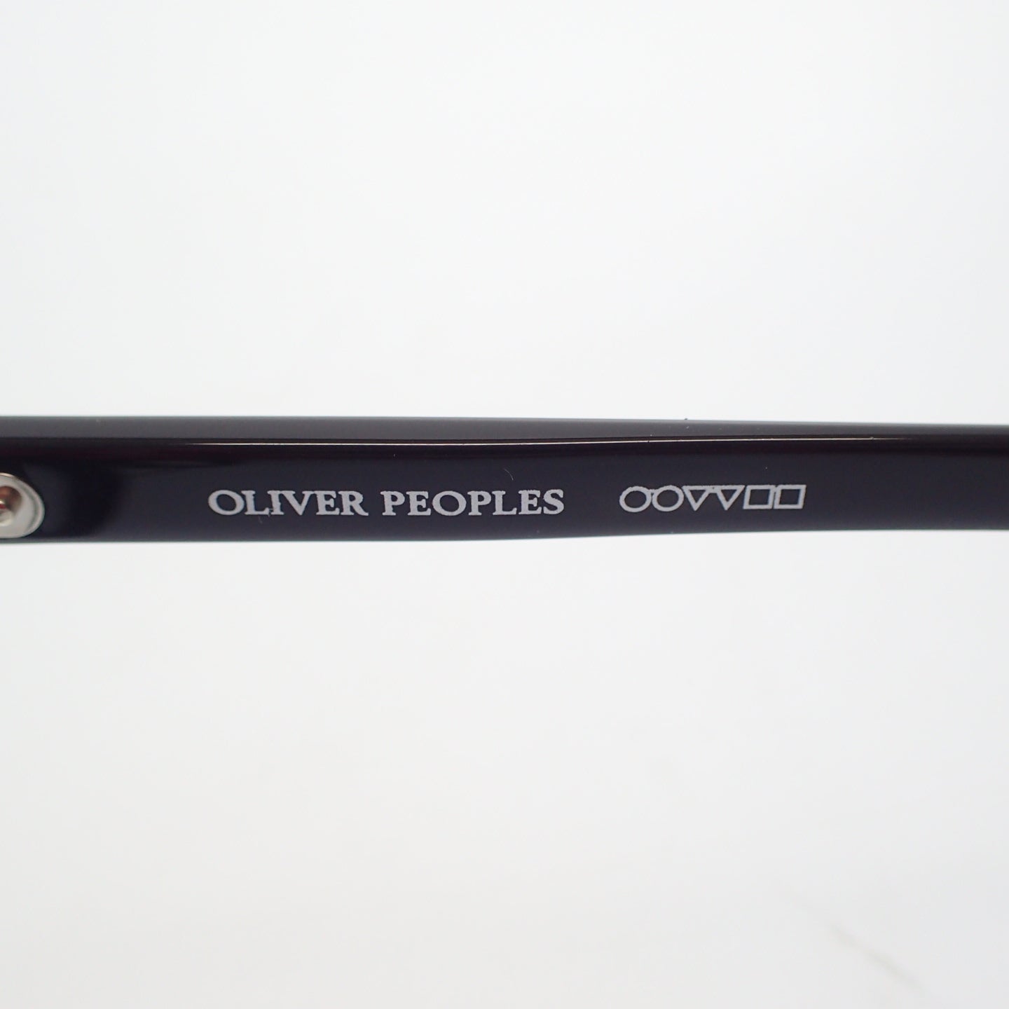 未使用◆オリバーピープルズ メガネ 伊達眼鏡 Sarver-LA ブラック ケース付き OLIVER PEOPLES【AFI9】