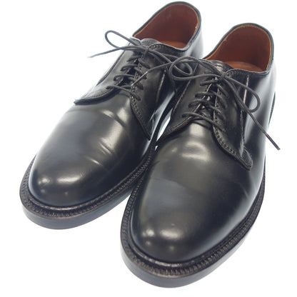 Very good condition ◆ Alden leather shoes plain toe cordovan 9901 men's black size 7.5 Alden [LA] 