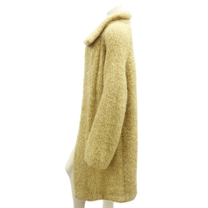 美品◆メゾンマルジェラ コート ガウン モヘア 22AW S51AA0322 S18144 レディース ベージュ サイズS MAISON MARGIELA【AFA19】