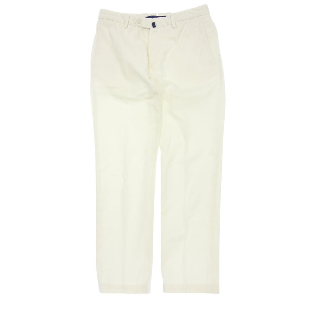 Good condition ◆ Parakeet cotton pants 001XO Men's White Size 46 INCOTEX [AFB31] 