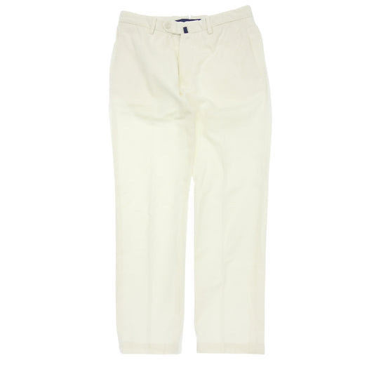 Good condition ◆ Parakeet cotton pants 001XO Men's White Size 46 INCOTEX [AFB31] 