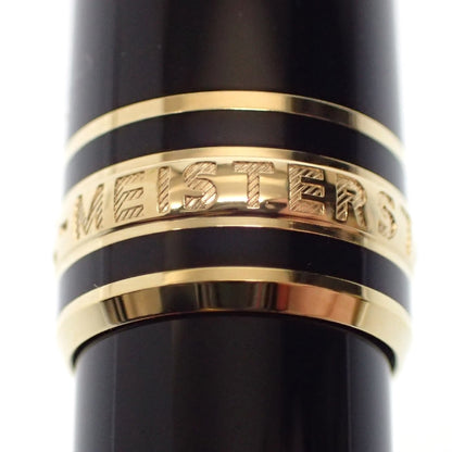 Very good condition ◆ Montblanc Ballpoint Pen Meisterstitch 164 MB10883 Black x Gold MONTBLANC [AFI1] 