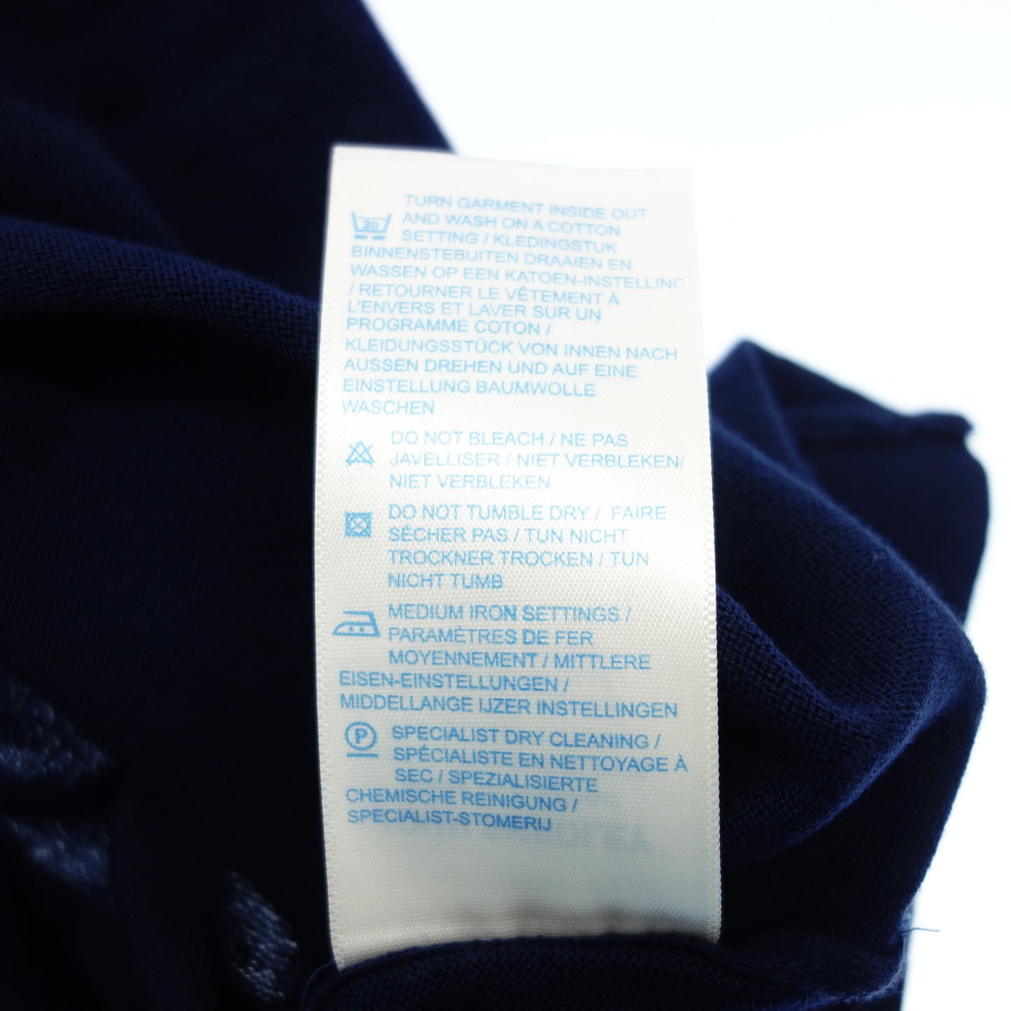 ジョンスメドレー Tシャツ シーアイランドコットン 30G クルーネック メンズ ネイビー M JOHN SMEDLEY【AFB33】【中古】