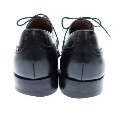 Good condition ◆ Carmina full brogue shoes 80325 Sartore Camier with shoe tree Men's black Size 7.5CARMINA [AFC1] 