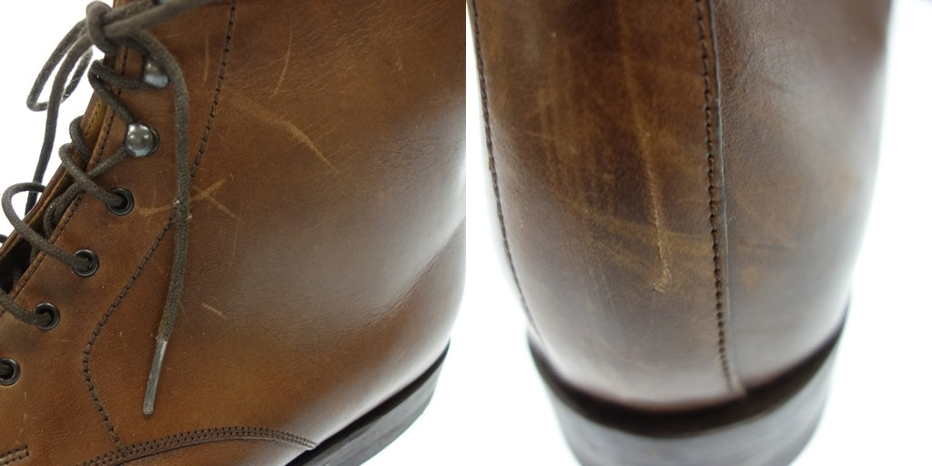 Good Condition◆Lloyd Footwear Boots Straight Tip Walnut Burnish 3611EW16 Men's Brown Size 9E Lloyd Footwear [AFC42] 