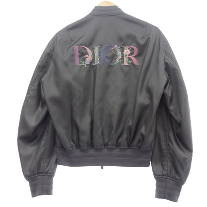 Christian Dior Bomber Jacket FLOWERS 943C439F5028 Men's Gray 44 Christian Dior [AFB18] [Used] 