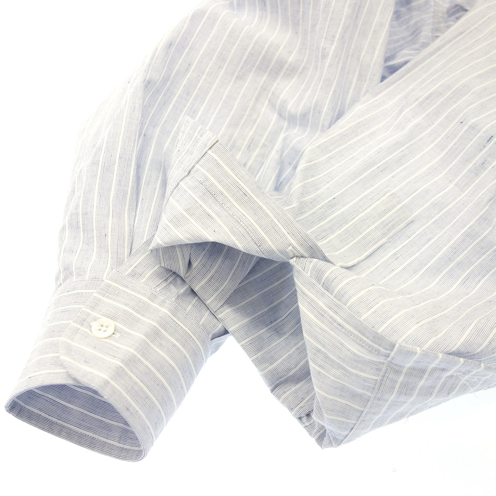 Very good condition ◆ Maison Margiela 22SS Shirt Dress Striped Blue Ladies Size M S51DL0253 Maison Margiela [AFB38] 